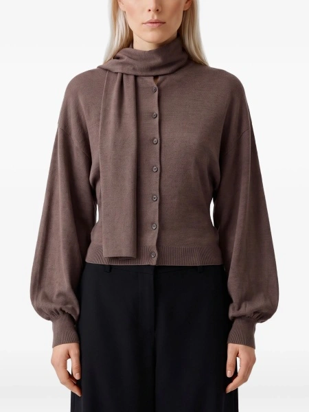 Cardigan JACQUEMUS maro
