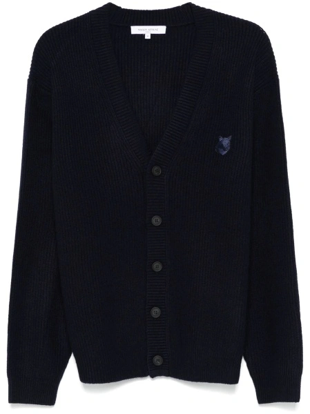 Cardigan MAISON KITSUNÉ albastru