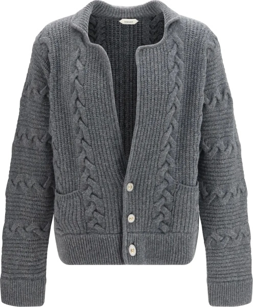 Cardigan Versace gri