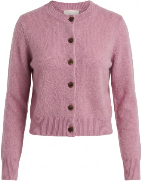 Cardigane Cardigan in cashmere 'Azalea'