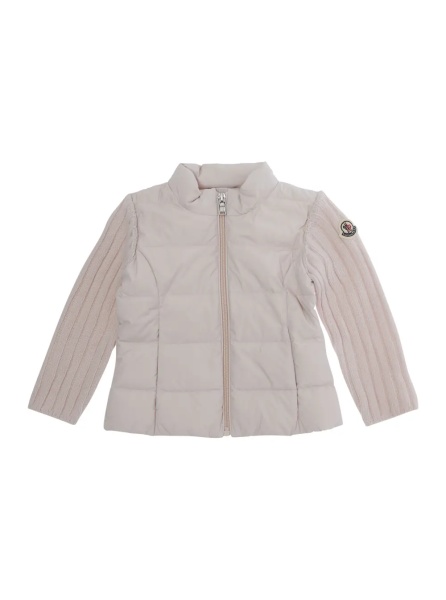 Cardigane CARDIGAN with long sleeves and front closure in pink for girl