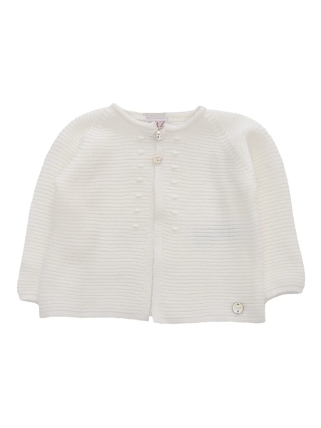 Cardigane KNIT NEWBORN CARDIGAN "ESENCIAL"
