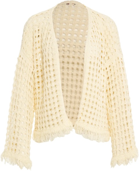 Cardigane Openwork knit cardigan