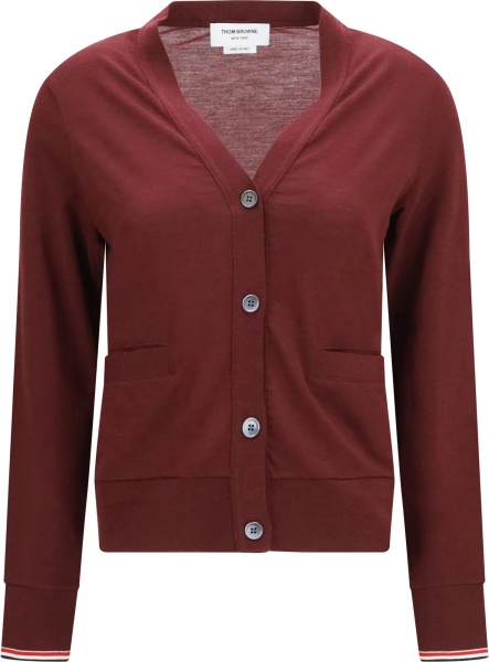 Cardigane V-Neck merino wool Cardigan