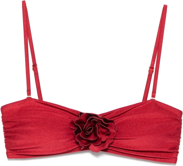 "Cascadian" Flower Bikini Top