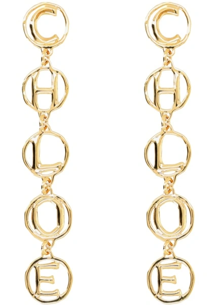 Cercei "Chloé Script" Earring