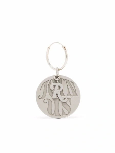 Cercei Raf Simons argintii
