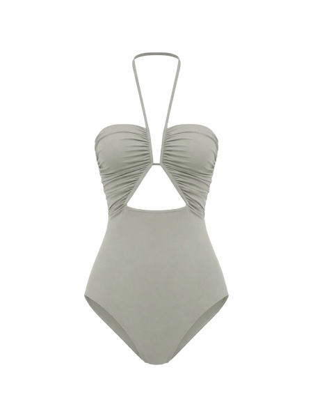 Costum de baie intreg Rick Owens gri