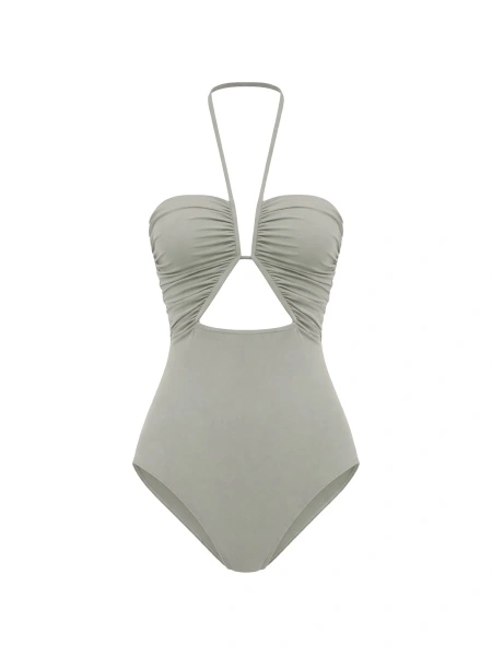 Costum de baie intreg Rick Owens gri