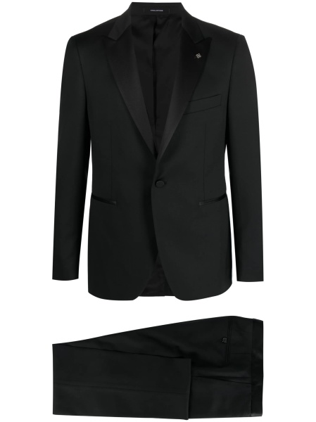 Costum Tagliatore negru din lana