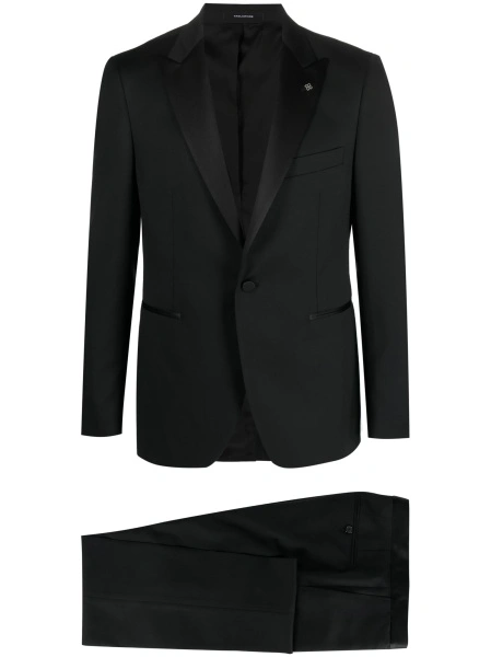 Costum Tagliatore negru din lana