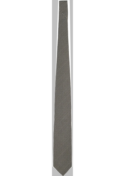 Cravate Cravatta In Jacquard Di Seta 8 Cm