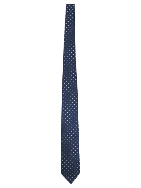Cravate Polka dot silk tie