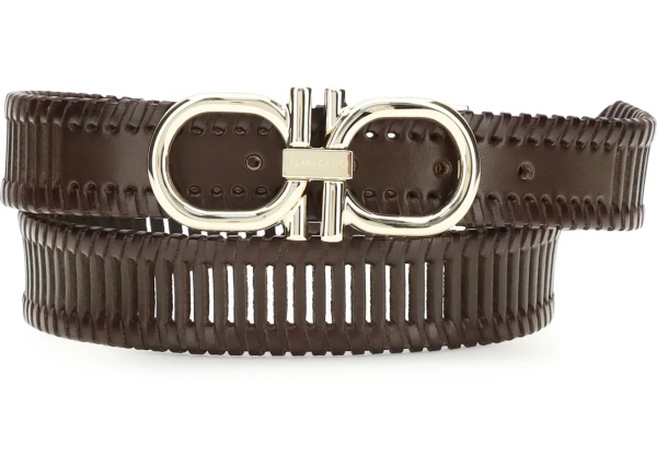 Curea Adjustable Gancini Belt