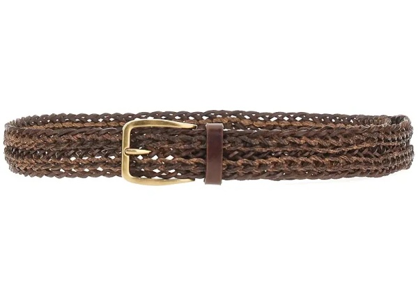 Curea Braided leather belt