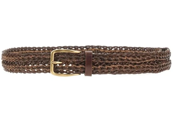 Curea Braided leather belt