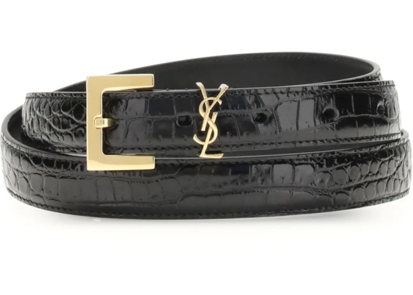 Curea Crocodile-effect Cassandre Belt