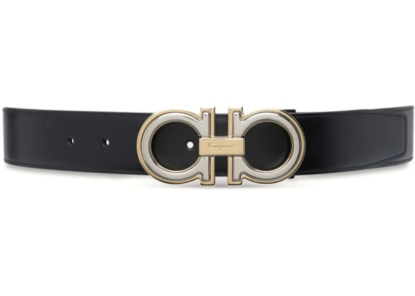 Curea Reversible and adjustable Gancini Belt
