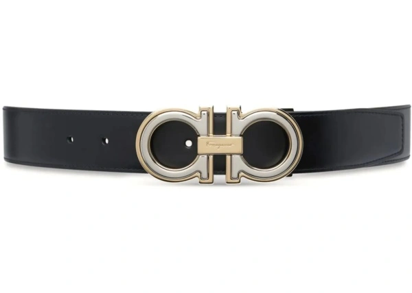 Curea Reversible and adjustable Gancini Belt