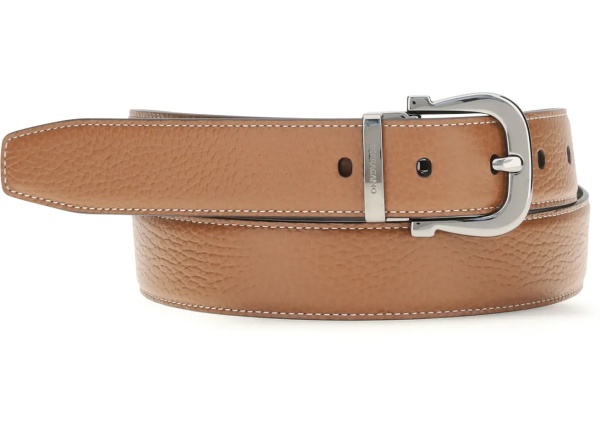 Curea Reversible and adjustable Gancini Belt
