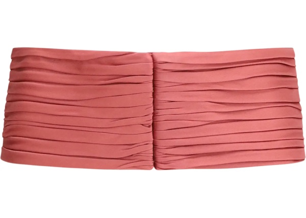 Curea Satin pleated Waist Belt