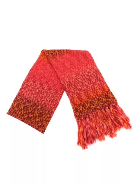 Esarfa PRINTED EFFECT FRINGED SCARF