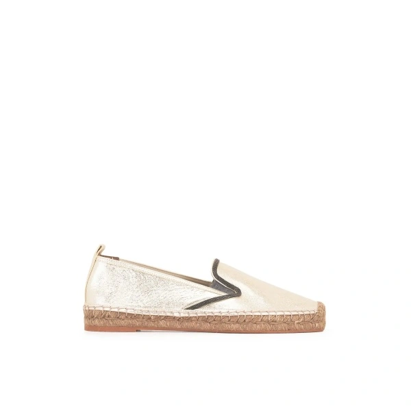 Espadrile Brunello Cucinelli Leather Espadrilles
