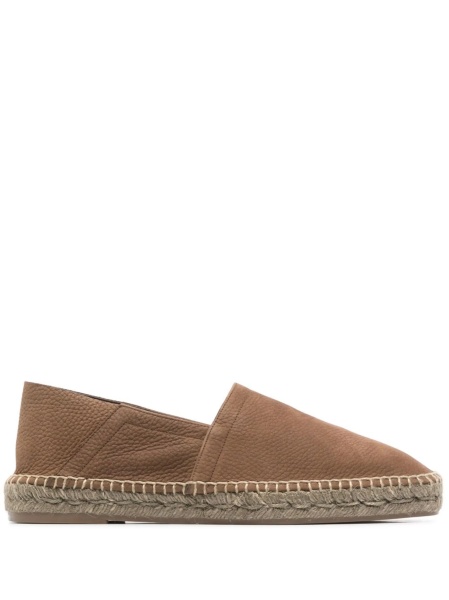Espadrile Tom Ford maro din piele