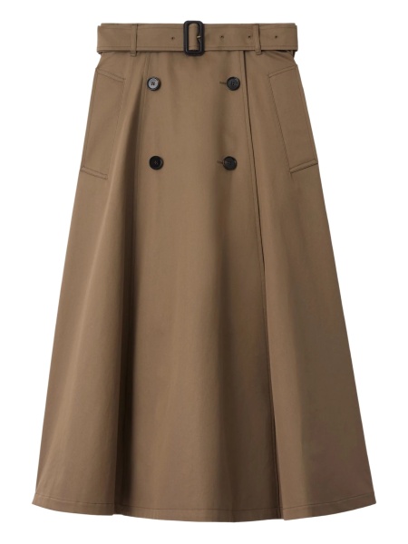 Fusta Burberry maro