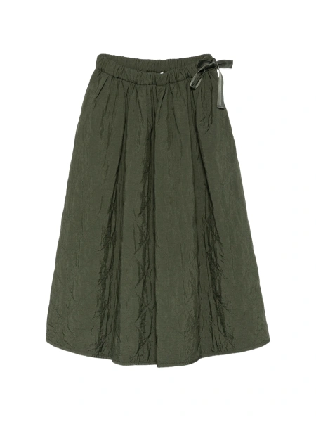 Fusta clos Weekend MaxMara verde din polyester