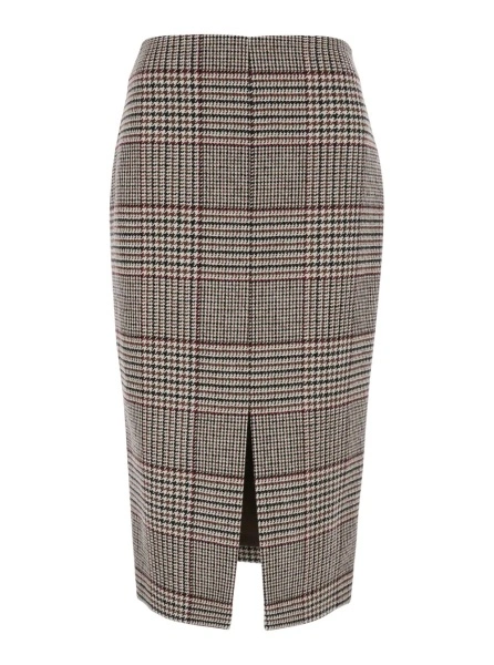 Fusta FEDERICA TOSI multicolor din lana
