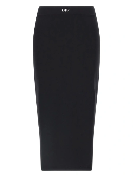 Fusta Off-White neagra