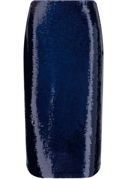 Fusta Sequin midi Skirt
