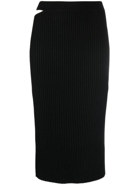 Fusta tricotate HELMUT LANG neagra