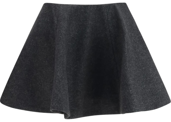 Fusta Wool Peacoat Skirt