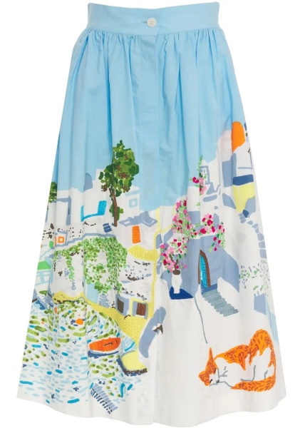 Fuste Midi skirt 'Mona'