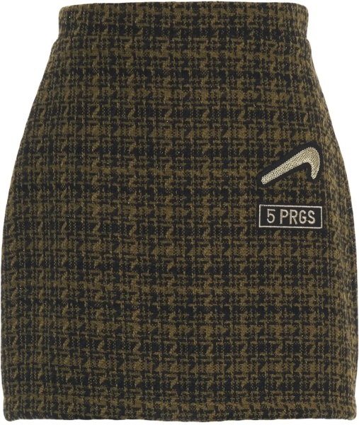 Fuste Mini skirt with decorative applications