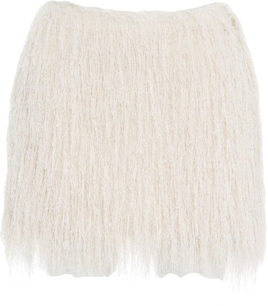 Fuste Mini skirt with fringe