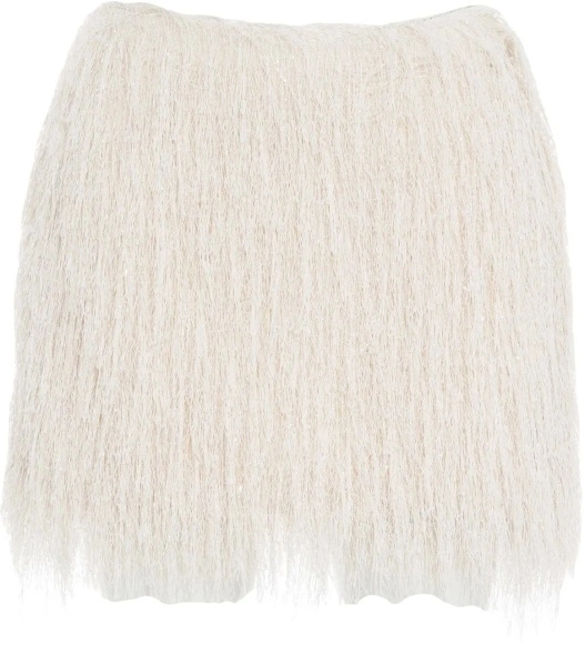 Fuste Mini skirt with fringe