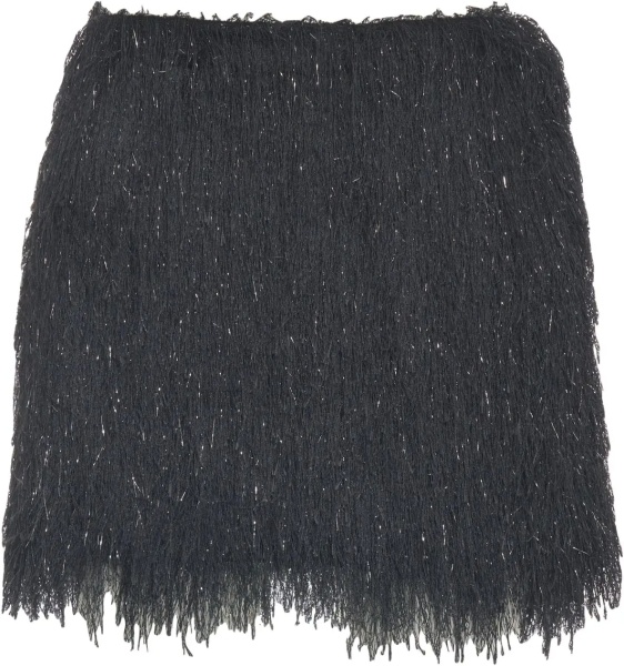 Fuste Mini skirt with fringe