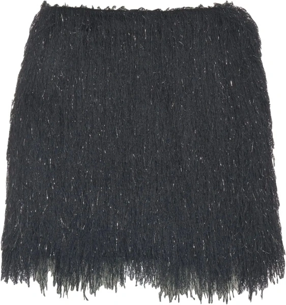 Fuste Mini skirt with fringe