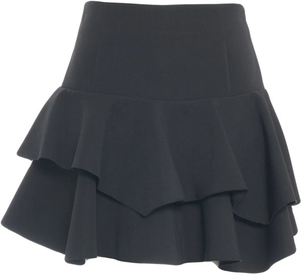 Fuste Ruffle mini skirt