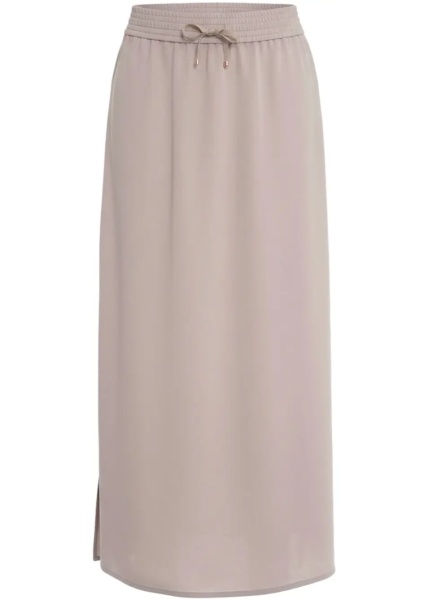 Fuste Satin midi skirt