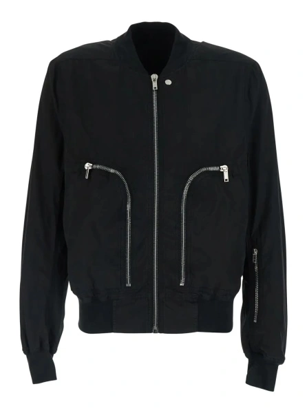Geaca bomber DRKSHDW neagra din bumbac
