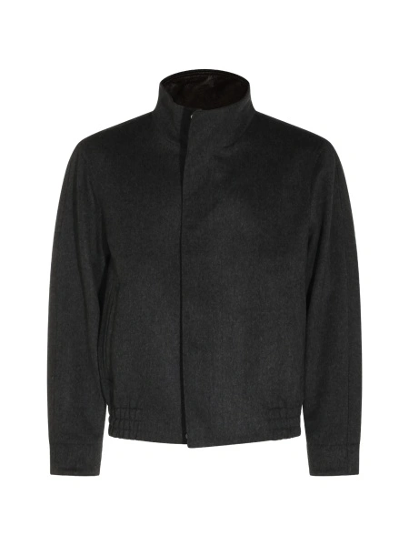 Geaca bomber Lardini gri