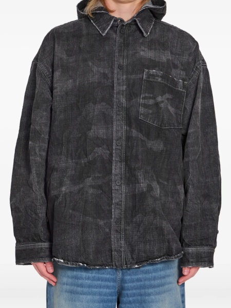 Geaca de blugi Balenciaga neagra