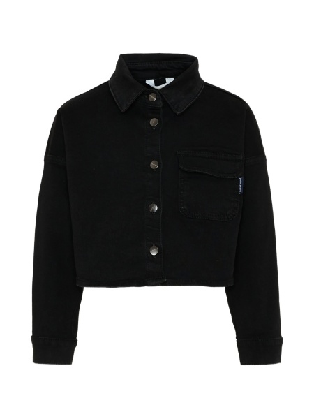 Geaca de blugi Palm Angels neagra
