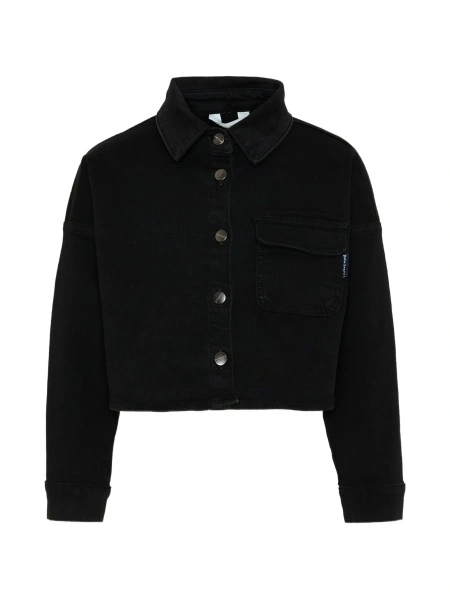 Geaca de blugi Palm Angels neagra