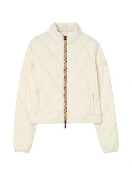 Geaca de iarna Burberry neutra din poliamida