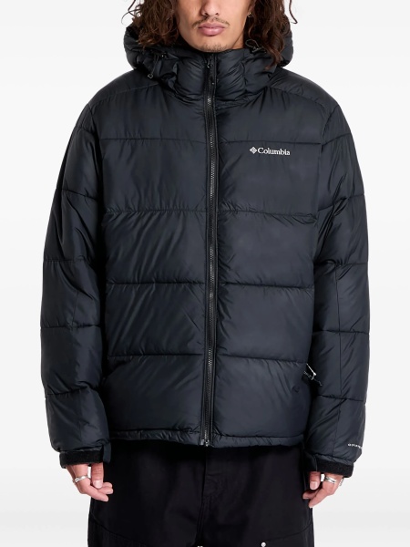 Geaca de iarna Columbia neagra din poliester reciclat